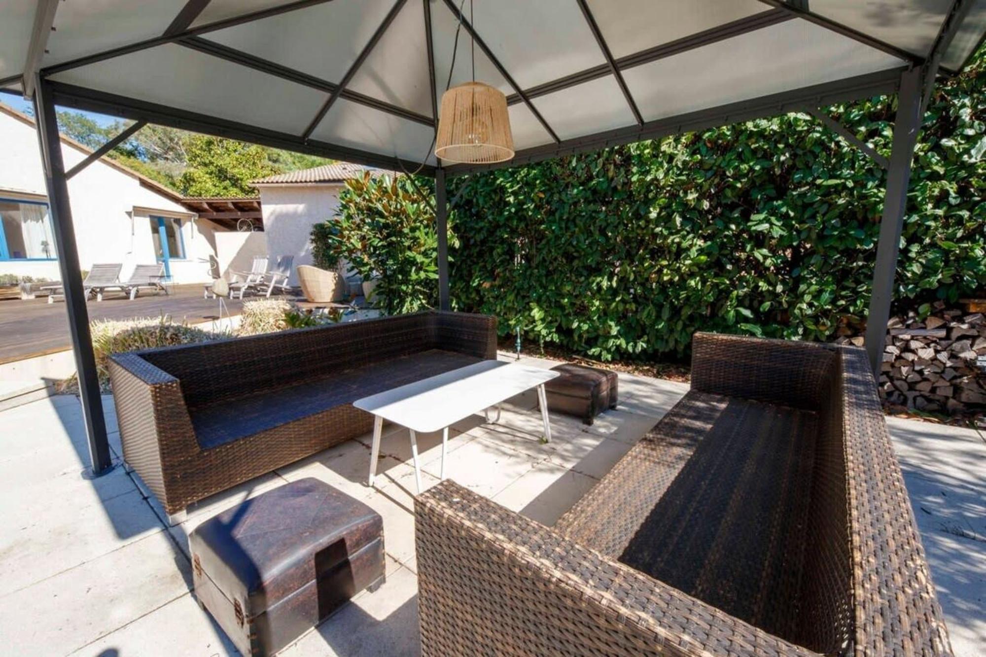 06V - Beautiful Villa With Spa Pool And Tennis Biot Exterior photo