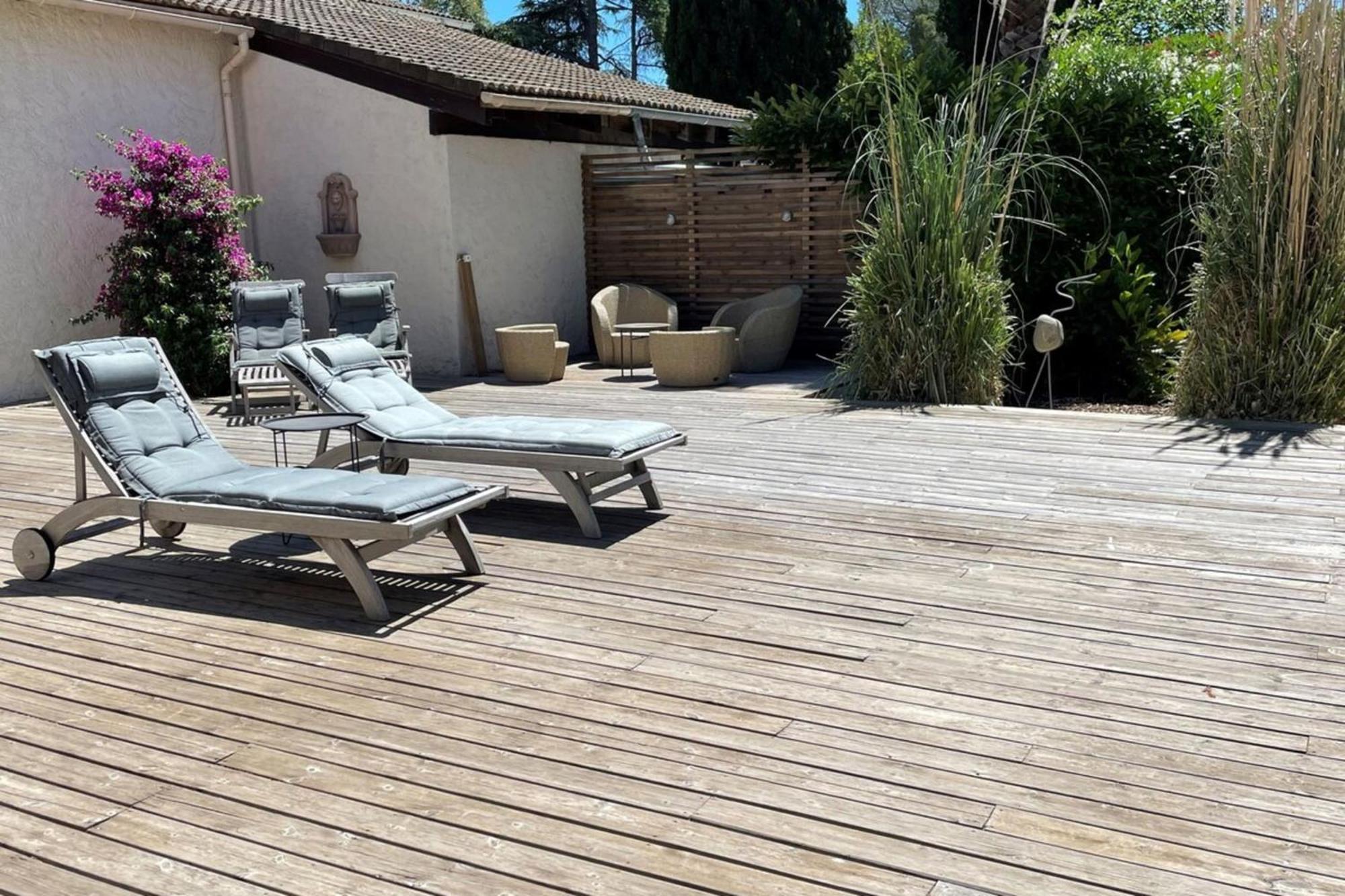 06V - Beautiful Villa With Spa Pool And Tennis Biot Exterior photo